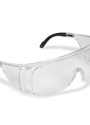Очки защитные lens, прозрачные, закрытого типа truper, leso-tr