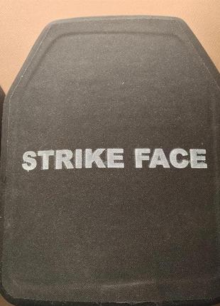 Бронепластина 6 клас strike face страйк фейс бронепластини керамічні для плитоноски 25х30 2шт