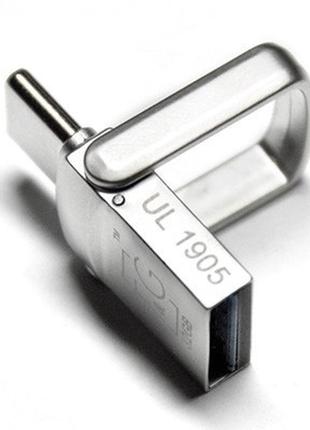 Флешка (usb flash) 16gb t&g 104 metal (tg104tc-16g3)