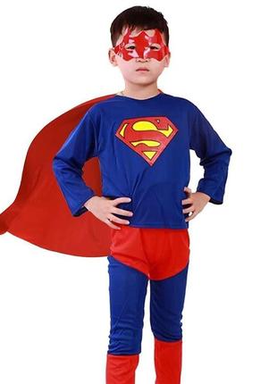 Маскарадный костюм супермен рост 110 см 5191-s