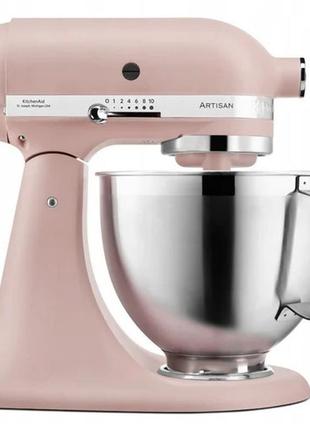 Кухонная машина kitchenaid 5ksm185pseft 300 вт розовая