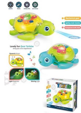 Игрушка интерактивная limo toy черепаха 168-43 25 см