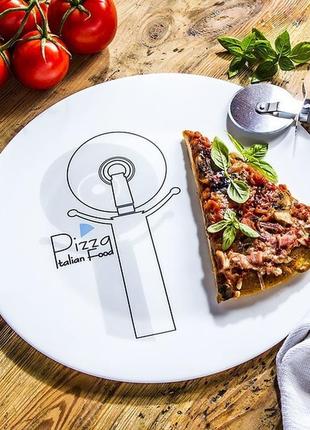 Блюдо для піцци bormioli rocco pizza cutter 419320-f-77321757 33 см