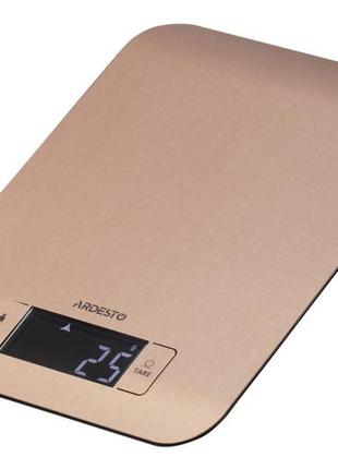 Весы кухонные ardesto sck-898r 5 кг