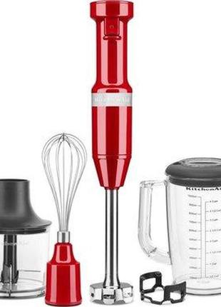 Блендер погружной kitchenaid 5khbv83eer 180 вт красный