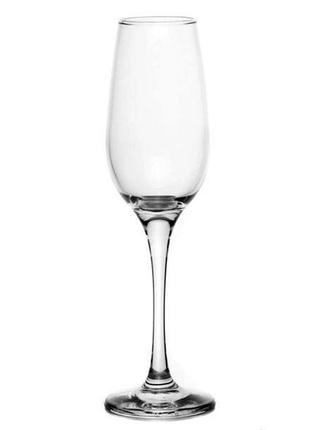 Набір келихів для шампанського pasabahce amber ps-440295-2 210 мл 2 шт