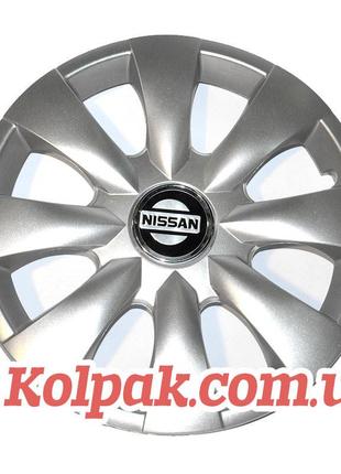 Колпаки ковпаки на колеса nissan r15 під оригінал