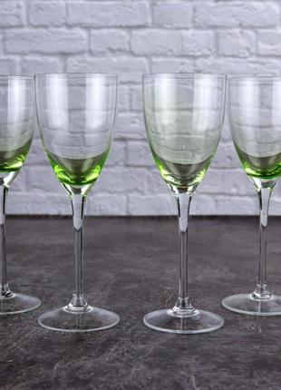 Набір келихів для вина luminarc variation shades green d4852 240 мл 4 шт