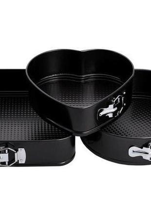 Набір роз'ємних форм для випічки 3 предмета empire m-9809