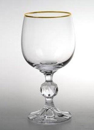 Набір келихів для шампанського 190 мл 6 шт bohemia claudia 40149/20746/190