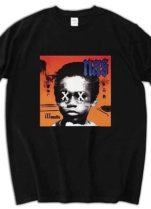 Футболка чёрная nas illmatic t-shirt xs