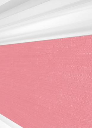Рулонная штора rolets лён 2-1870-1000 100x170 см закрытого типа розовая
