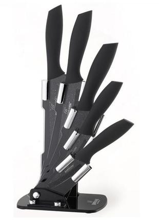 Набір ножів bohmann bh-5254 6 предметів чорний