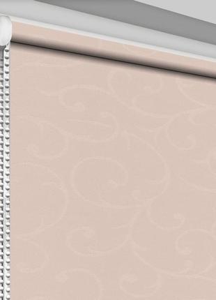 Рулонная штора rolets акант 1-2070-1000 100x170 см открытого типа светло-розовая