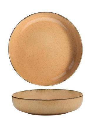 Салатник kutahya porselen mood mod-15-ks-730-p-04 15 см пісочний