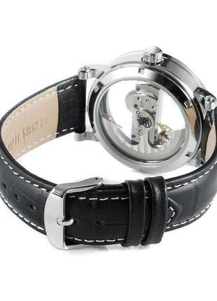 Жіночі наручні годинники forsining air ii silver5 фото