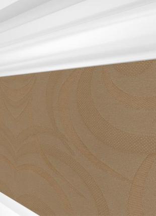 Рулонна штора rolets фестиваль 2-703-1000 100x170 см закритого типу коричнева