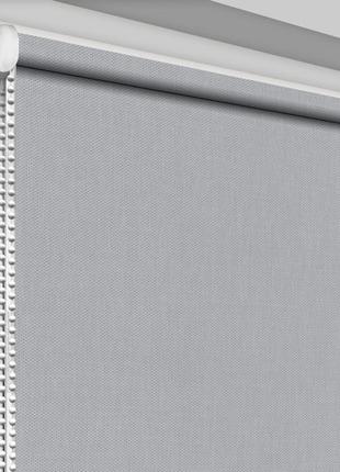 Рулонна штора rolets мадрид 1-863-1000 100x170 см відкритого типу сіра