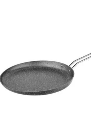 Сковорода для блинов oms 3234-24-gray 24 см серая