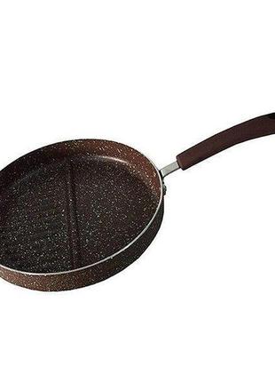 Сковорода-гриль fissman mosses stone al-4300-26 з поділом 26 см