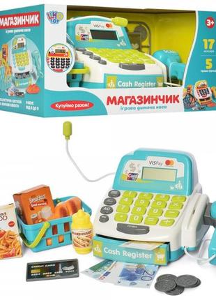 Детский игровой кассовый аппарат limo toy m-4391-i-ua