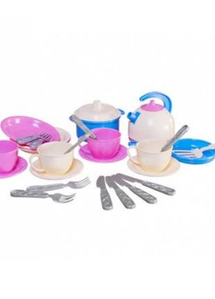 Игровой набор детской посуды технок маринка 11 t-1653