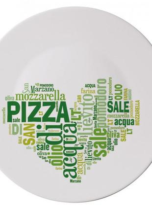 Блюдо для пиццы bormioli rocco green ronda 419320-f-77321752 33 см