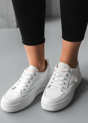 Кросівки жіночі fashion denby 3724 36 розмір 23 см білий