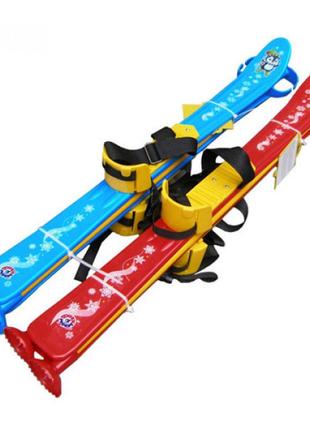 Лыжи с палками детские технок t-3350 78х14х12 см