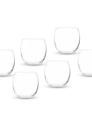 Набір склянок низьких gipfel botte gp-2110 400 мл 6 шт прозорий
