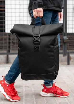 Рюкзак roll top мужской-женский для ноутбука городской ролл топ, большой рюкзак для путешествий