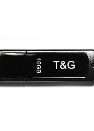 Флешка (usb flash) 16gb t&g classic black (tg011-16gbbk)