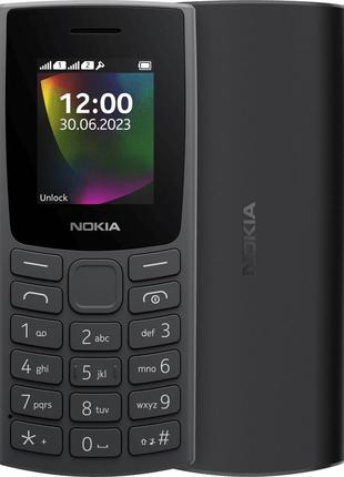 Мобильный телефон nokia 106 ds 2023 charcoal (1gf019bpa2c01)