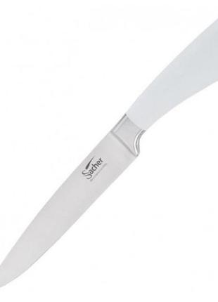 Нож для мяса sacher perfect spka-00002 20 см белый