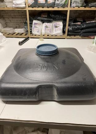 Місткість бака для літнього душу пластиковий 150 л плоский дачний