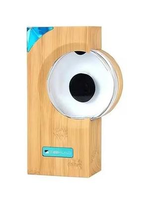 Музична ритмічна декоративна лампа з магнітною рідиною dancing ferrofluid sovenomund wooden