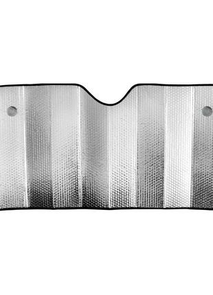 Шторка солнцезащитная передняя carlife 1,5x0,8м, серебряная ss150