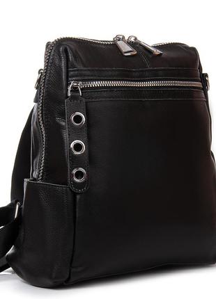 Podium сумка женская рюкзак кожа alex rai 8781-9 black