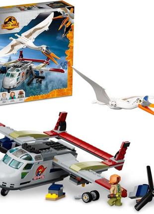 Lego jurassic world 76947 quetzalcoatlus plane ambush лего парк юрського періоду напад кетцалькоатля на літак