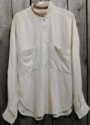 Вінтажна блуза,сорочка. шовк