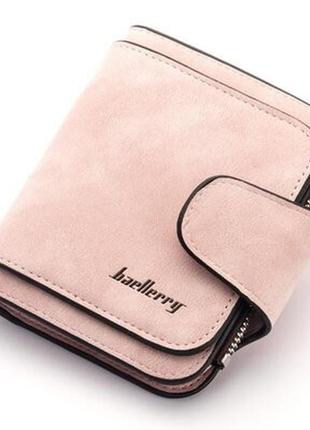 Женский кошелек клатч baellerry forever n2346, женский малый кошелек, небольшой кошелек. цвет: розовый