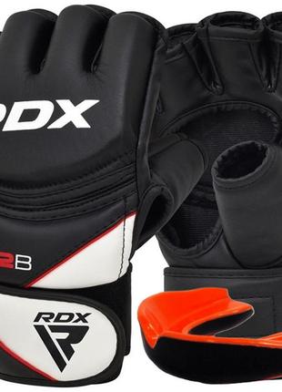 Рукавиці для мма rdx f12 model ggrf black m (капа у комплекті)