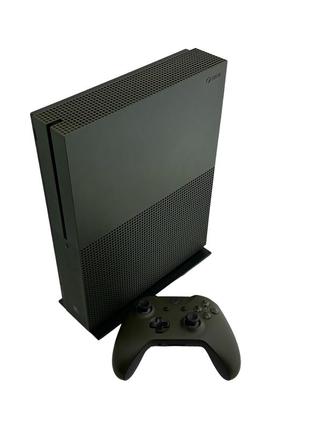 Ігрова консоль microsoft xbox one s/model 1681/1tb/military green + джойстик