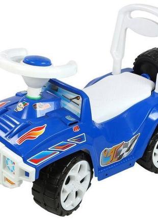 Толокар- автівка "оріончик джип", колір біло- синій, від orion