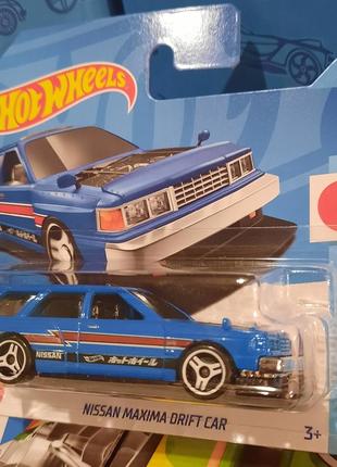 Hot wheels 2023 hw j-imports nissan maxima drift car 4/10 47/250 hkk65 ніссан машинки колекційні хот вілс