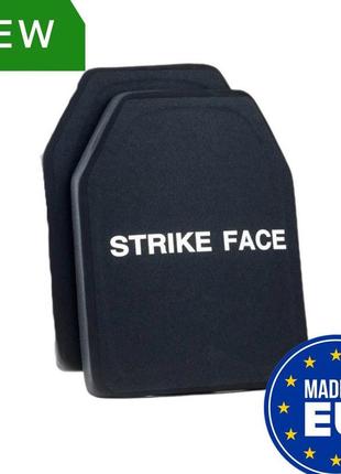 Strike face: легкие керамические бронепласты 6 класса, пара
