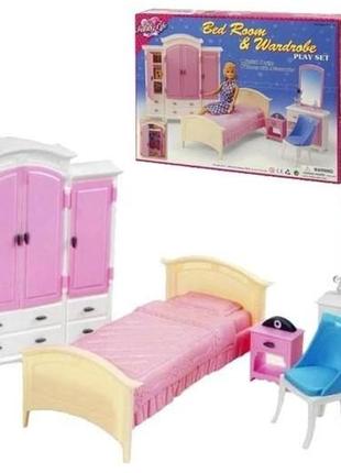 Мебель детская gloria спальня с гардеробом и шкафом