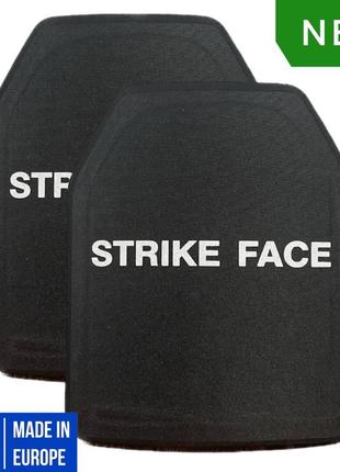 Бронеплита керамічна плита: легкі бронепластини strike face, сертифіковані, 6 клас дсту, пара 2 шт