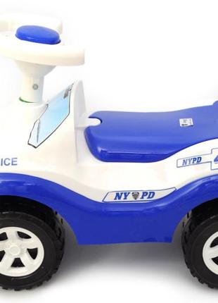 Толокар- автівка "джипік поліція", колір біло- синій, від orion