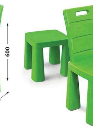 Мебель, стул-табурет, зеленый цвет, от doloni (04690/2)